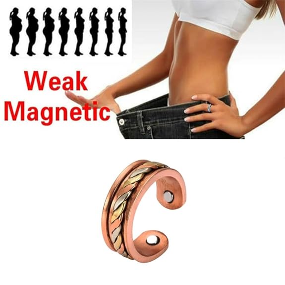 Chardikala Magnetic Copper Ring | Adjustable Pure Copper Fashion Jewelry for Men & Women