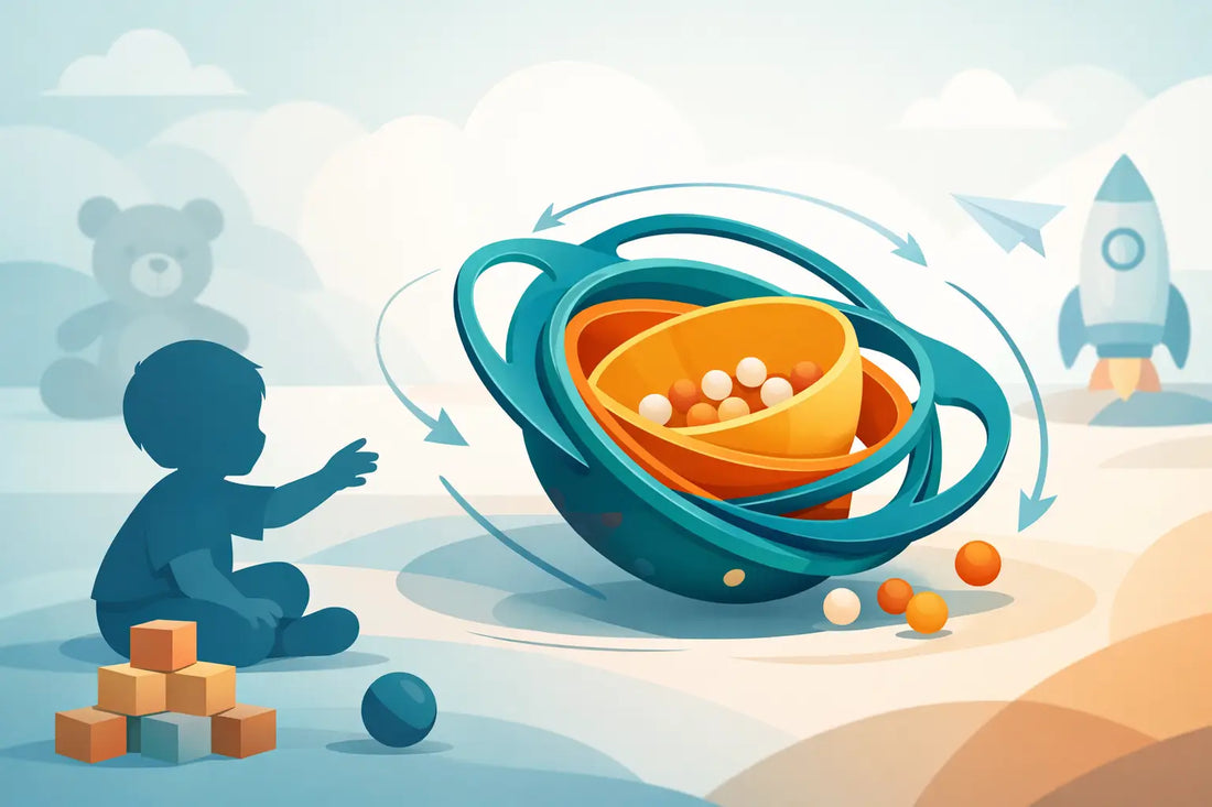 How Does a Gyroscopic Bowl Work for Kids?