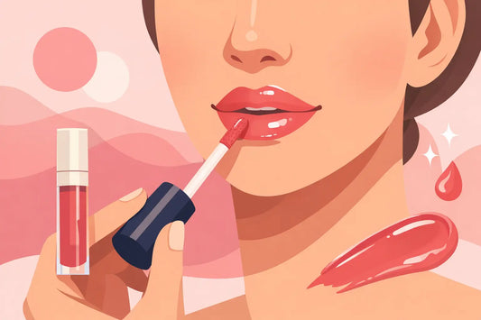 Lip Glaze Application for Smooth, Even Colour
