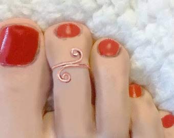 Chardikala Pure Copper Toe rings for Women Girl