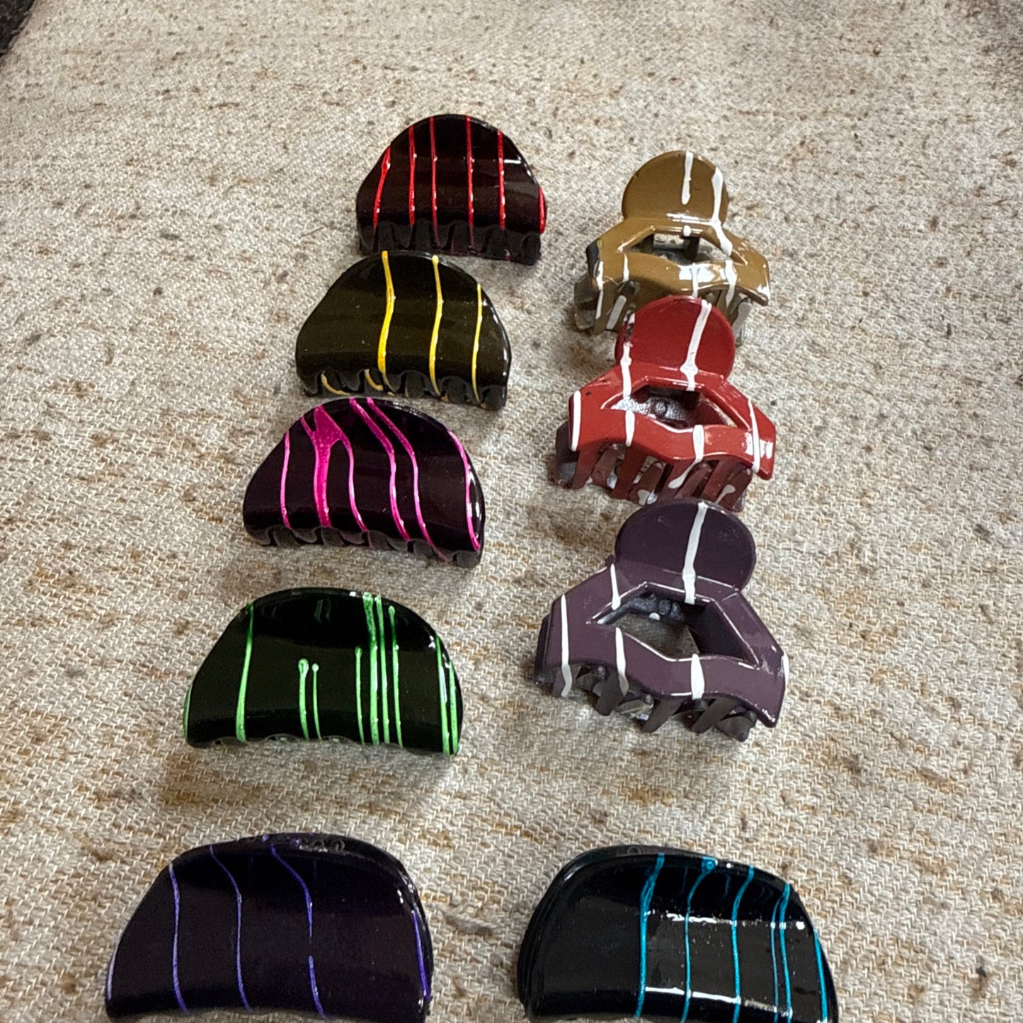 Hair Clips x 9 Brand New For Sale