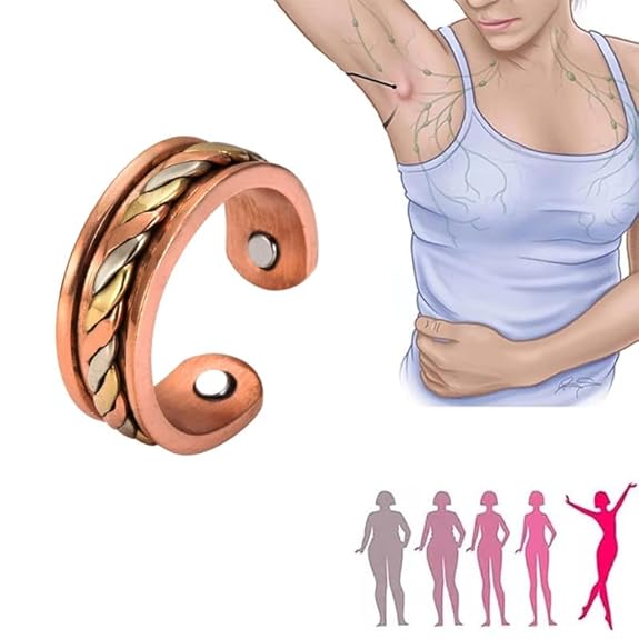 Chardikala Magnetic Copper Ring | Adjustable Pure Copper Fashion Jewelry for Men & Women