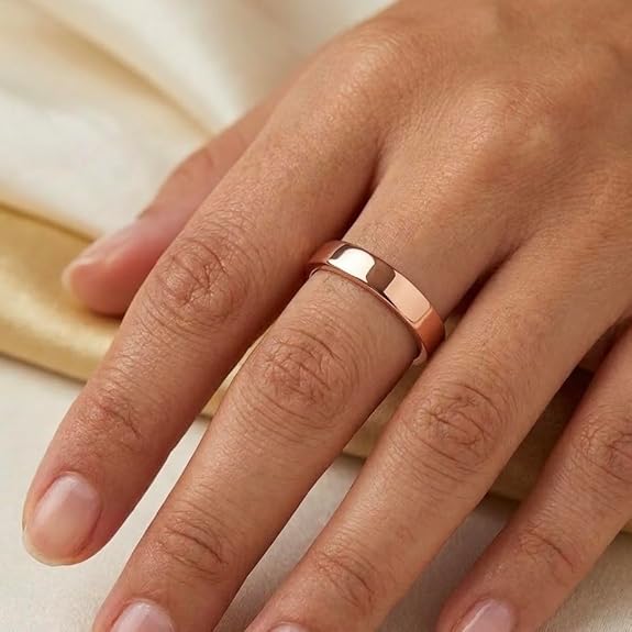 Chardikala Pure Copper Adjustable Ring for Men & Women | Health Magnetic Benefits Ring for Joint Pain, Arthritis Relief | Unisex Adjustable Size Finger Ring