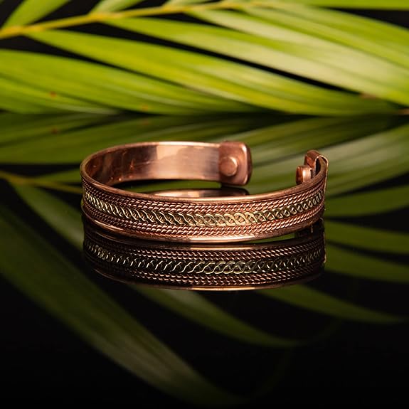 Chardikala opper Hand Bracelet For Women And Men|Copper Bracelet Women|Magnetic Copper Bracelet|Copper Cuff Bracelet|Copper Bracelet for Men