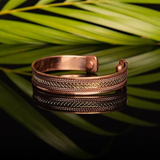 Chardikala opper Hand Bracelet For Women And Men|Copper Bracelet Women|Magnetic Copper Bracelet|Copper Cuff Bracelet|Copper Bracelet for Men