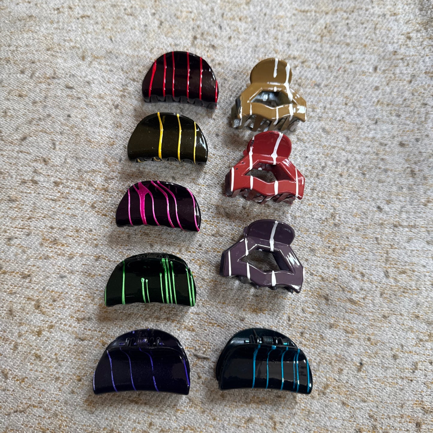 Hair Clips x 9 Brand New For Sale