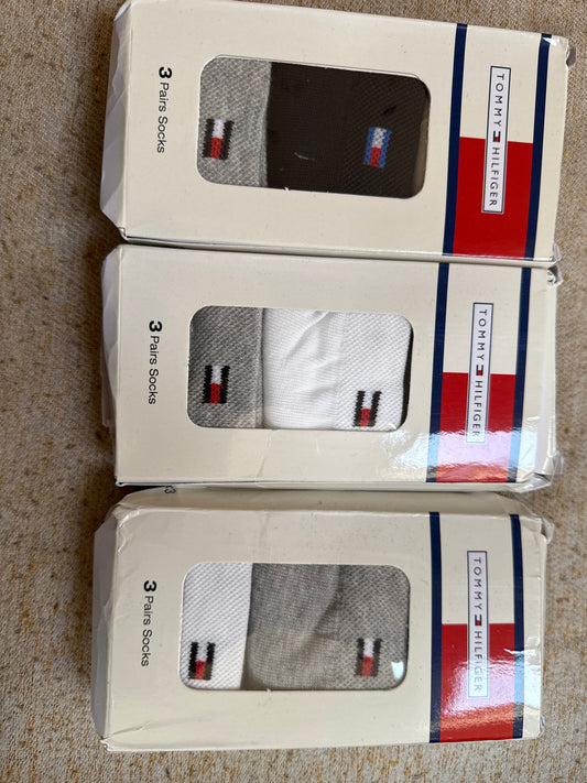 Tommy Hilfiger x 9 Socks mix colour brand new for sale