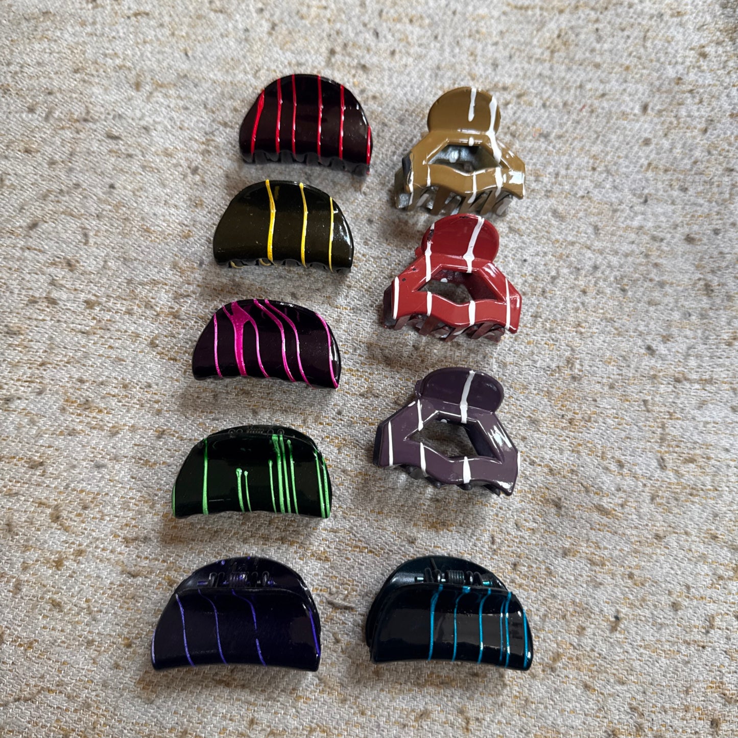 Hair Clips x 9 Brand New For Sale