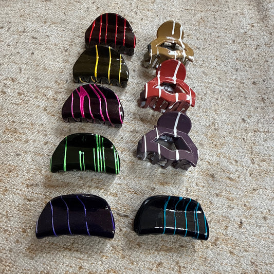 Hair Clips x 9 Brand New For Sale