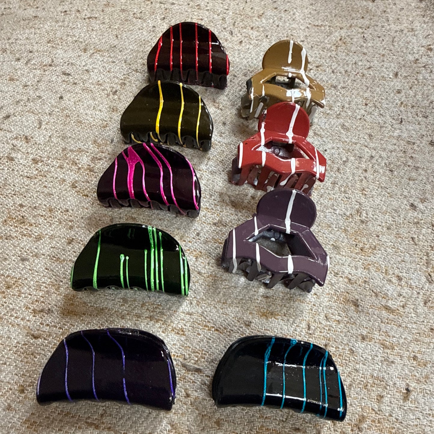 Hair Clips x 9 Brand New For Sale