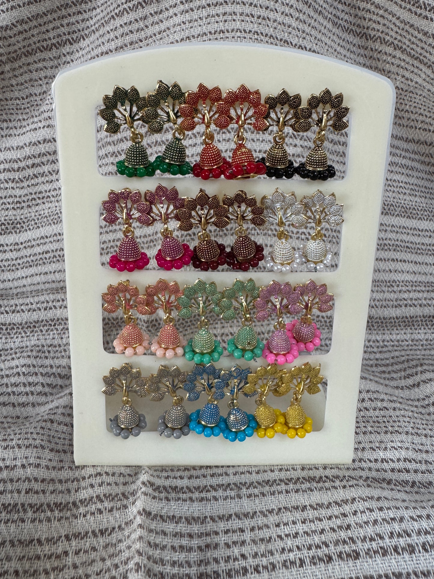 A set 12 pairs Different style earrings
