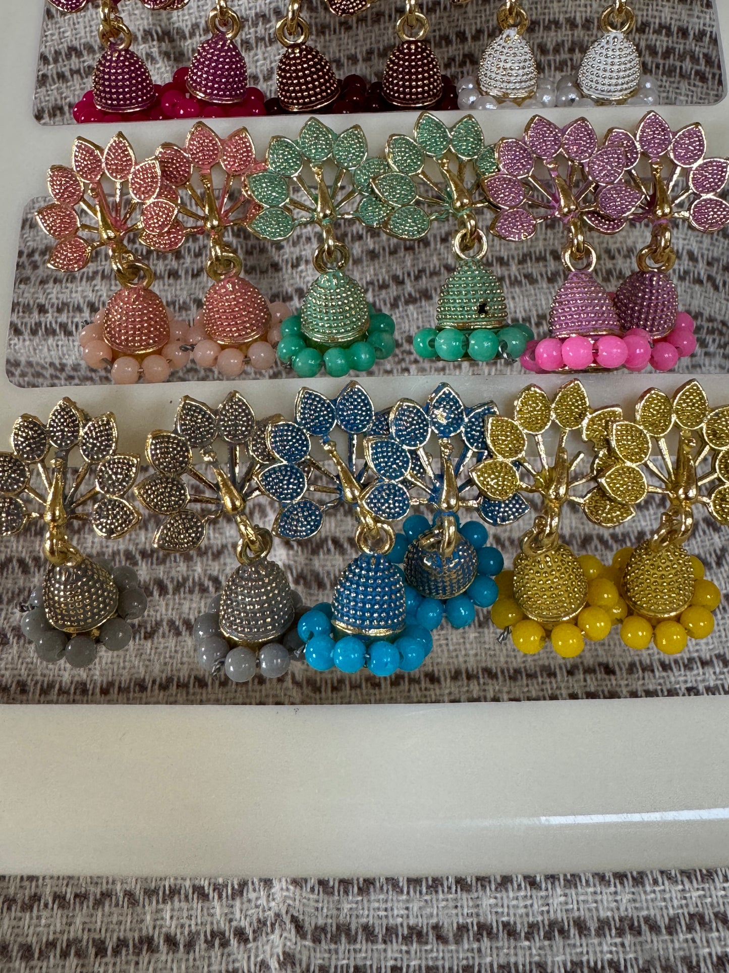 A set 12 pairs Different style earrings