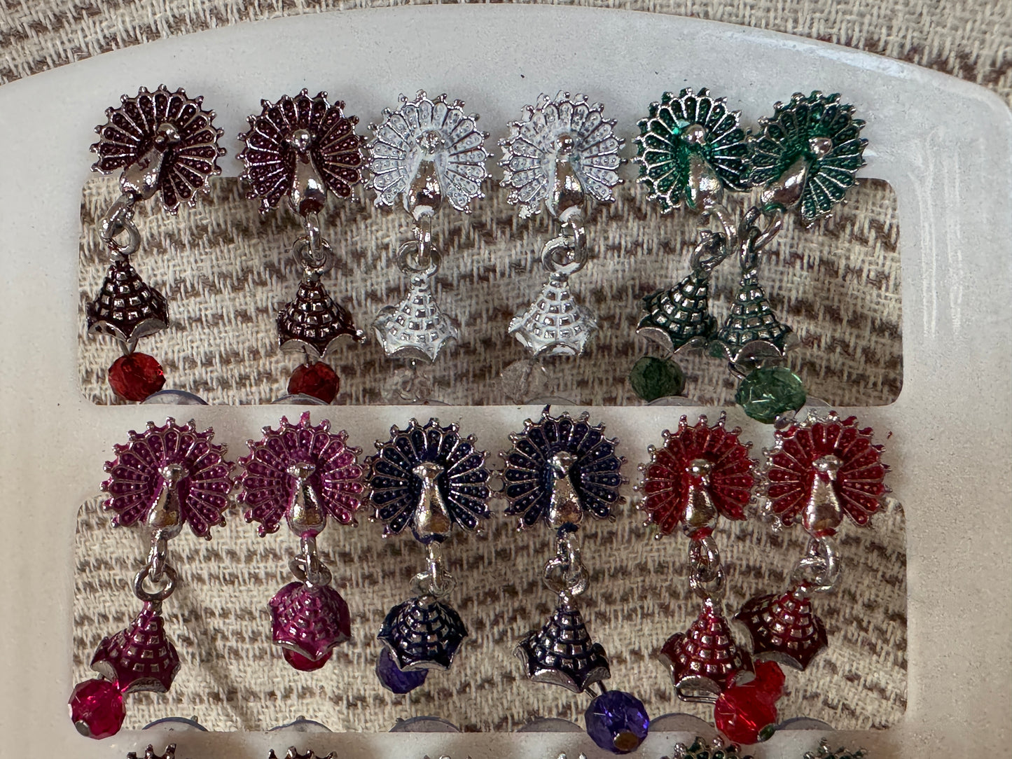 A set 12 pairs Different style earrings