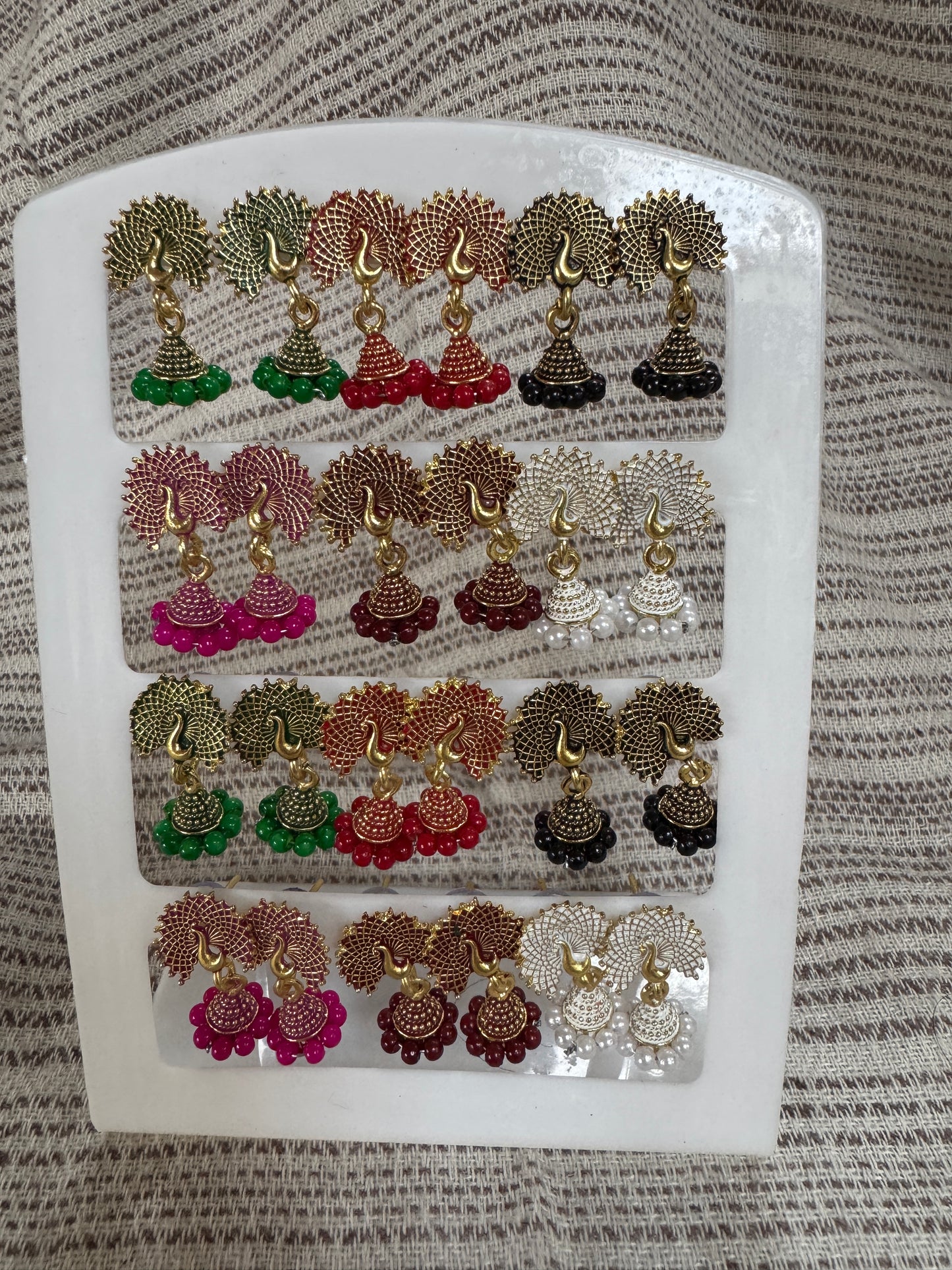 A set 12 pairs Different style earrings