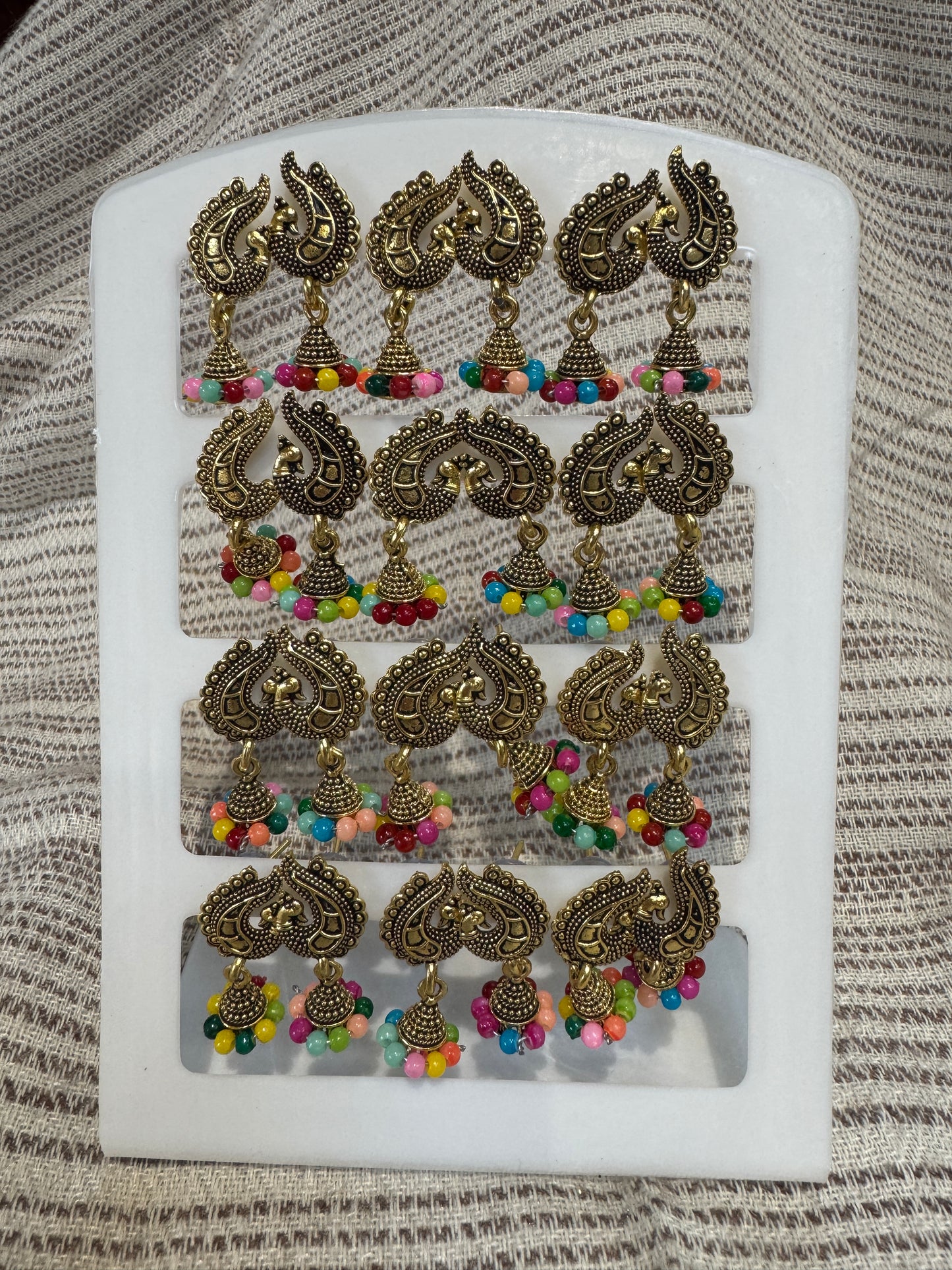 A set 12 pairs Different style earrings