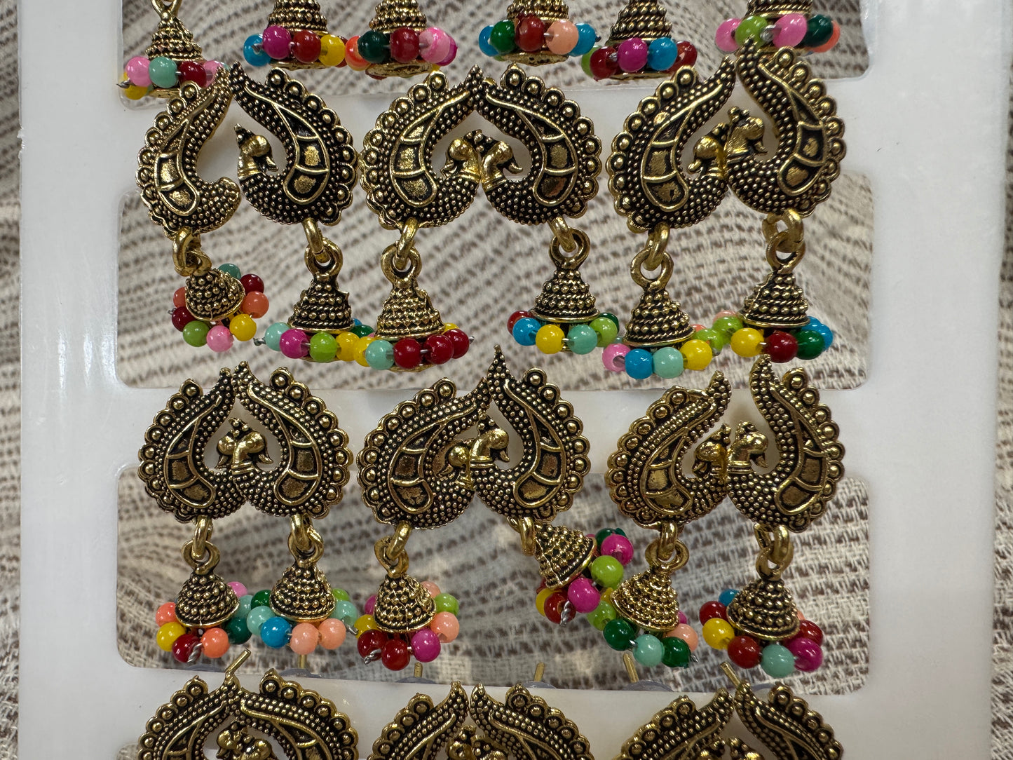 A set 12 pairs Different style earrings
