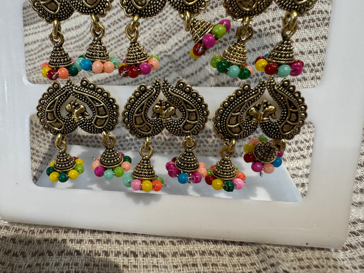 A set 12 pairs Different style earrings