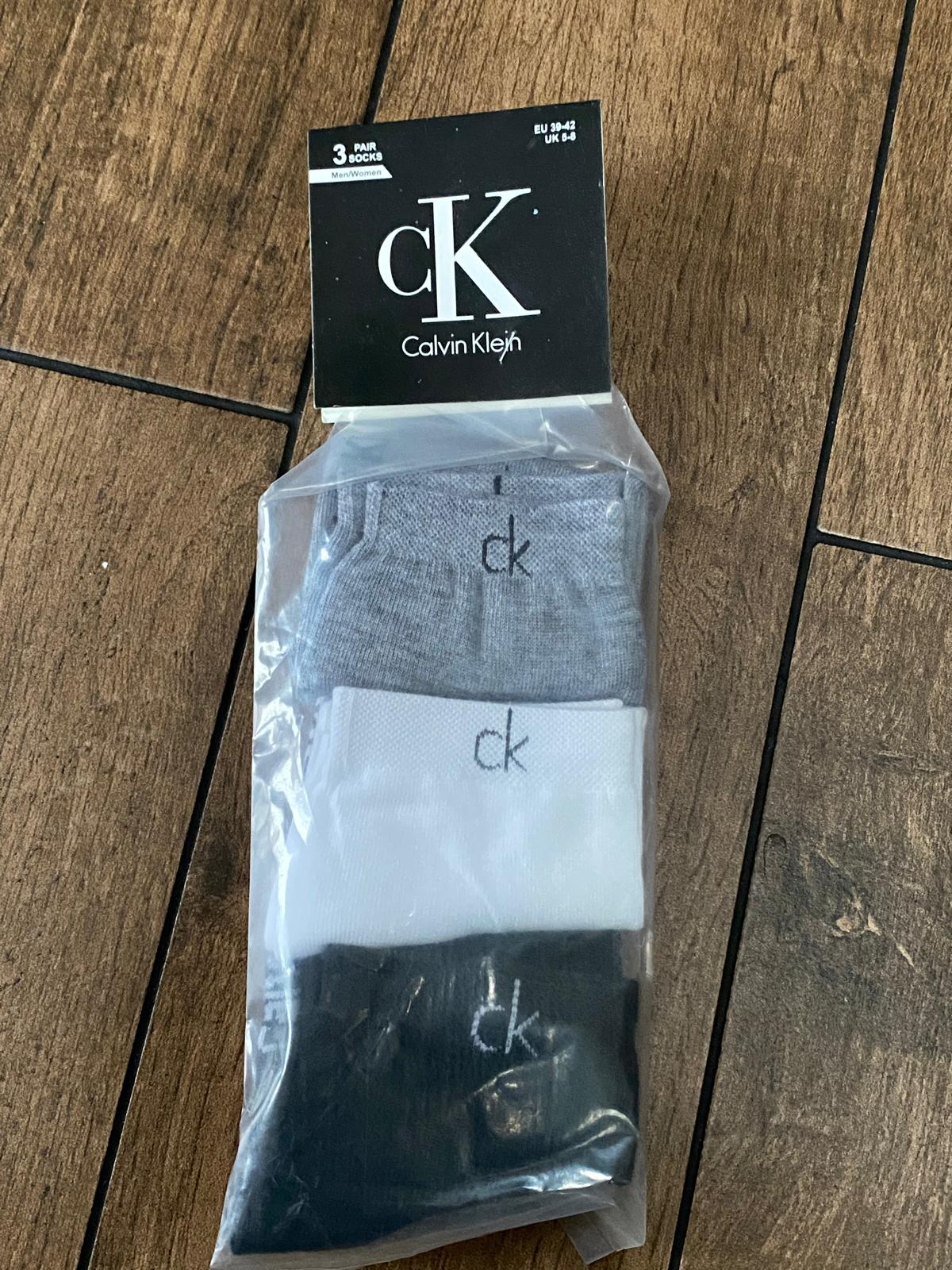 Calvin Klein socks 3 pcs 3 colours