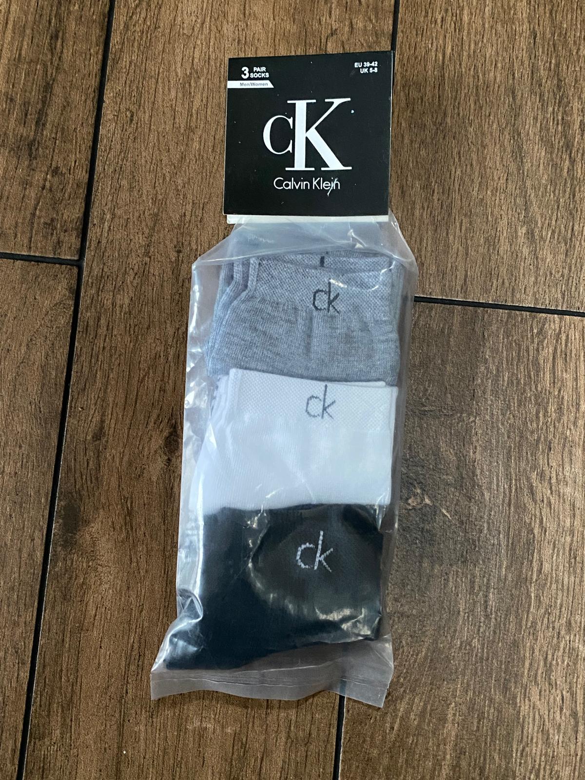 Calvin Klein socks 3 pcs 3 colours